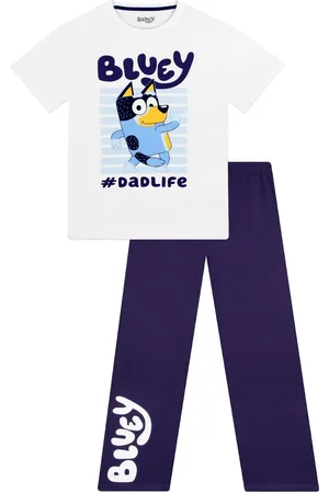 Character Karakter Bluey Bandit Kortærmet 100% Bomuld Pyjamassæt2X-Large
