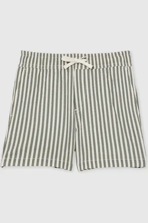 Reiss Bay Seersucker Striped Swim Shorts122128cm