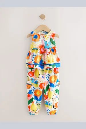 Next 100% Cotton Bright Top and Trousers Set (3mths-7yrs)116122cm