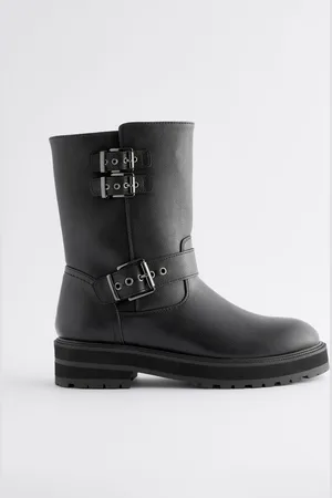 Next Forever Comfort Buckle Biker Ankel Støvler