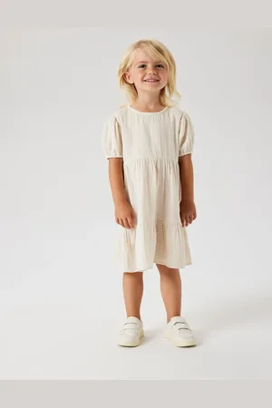 NAME IT Short Sleeve Smock Dress5 år (110cm)