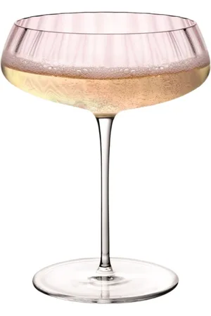 NUDE Set of 2 Round Up Coupe Glassesen