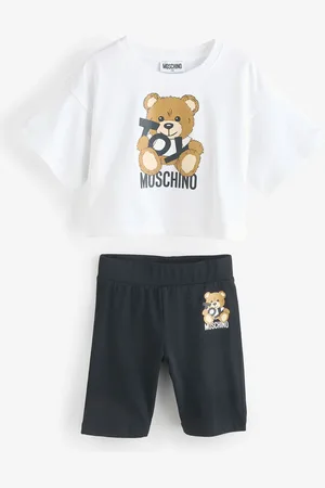 Moschino Logo T-Shirt & Leggings Set104110cm