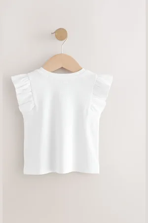 Next Vest med flæser og skulder (3mdr.-7år)116122cm