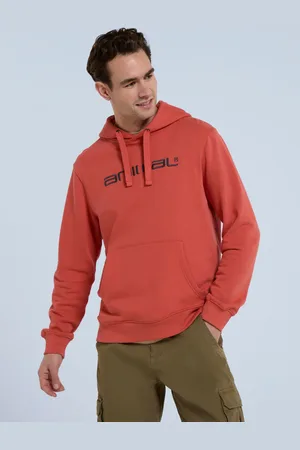 Animale Mens Driver Logo 100% Cotton HoodieM