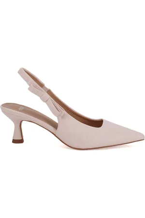 Novo Wide Fit Indi Bow Low Heel Point Slingback Courtseu39