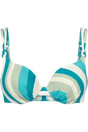 Triumph Blue Summer Mix and Match Wired and Padded Bikini42 D