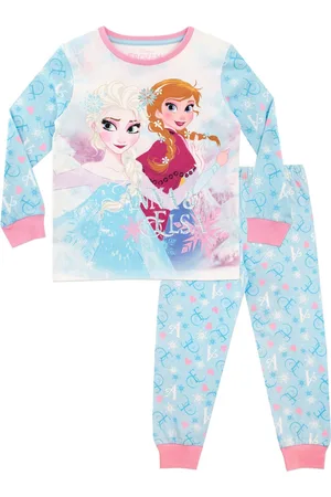 Character Disney Frozen Long Leg 100% Cotton Pyjama Set1.5 - 2 år (86 - 92cm)