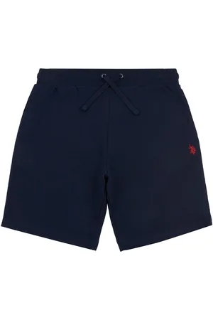 U.S. Polo Assn. U. S. Polo Assn. Mens Classic Fit Double Horsemen 100% Cotton Sweat ShortsM