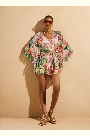 River Island Del Maar Floral Tunic Dressmedium