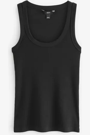 Next Premium Ribbed Scoop Tank Vest Sleeveless Top44