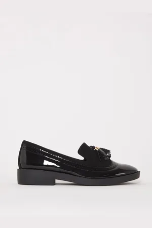 Simply Be Tassel Trim Slipper Cut Hyttesko I Extra Bred pasform