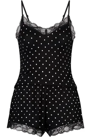 Hunkemöller Hunkemöller Cami Short Black Pyjamas Setlarge