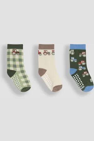 JoJo Maman Bébé Printed Socks 3 Pack98104cm