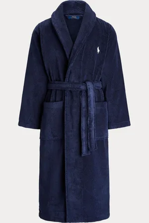 Ralph Lauren Shawl Collar Terry Dressing 100% Cotton Gown2XL-3XL