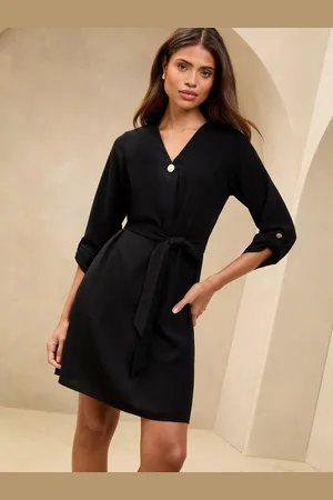 Lipsy London V-Neck Mini Shift Dress46