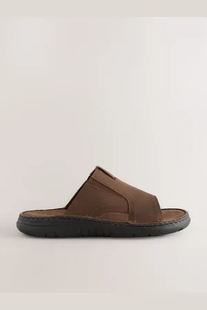 Next Leather Slip On Mule Sandalsuk7eu41