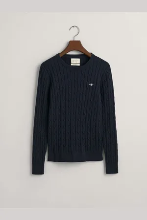 GANT Stretch Cotton Cable Knit JumperXS