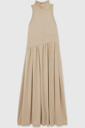 Reiss Blake Jersey Sleeveless Midi Dresssmall