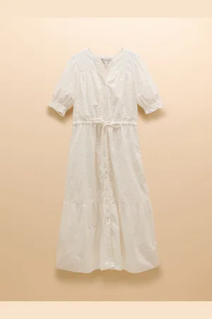 Joules Juliana Broderi Midi Kjole