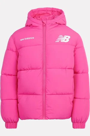 New Balance Piger grafisk logo frakke8 - 9 år (128 - 134cm)
