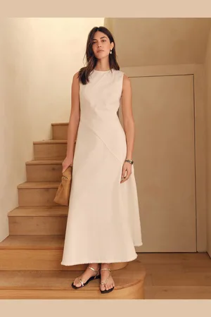 Next Sleeveless Denim Maxi Dress42