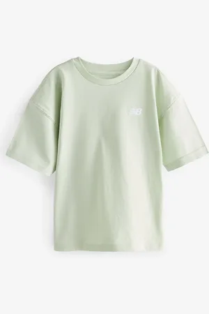 New Balance Small Girls Logo 100% Cotton T-Shirt14 - 15 år (164 - 170cm)