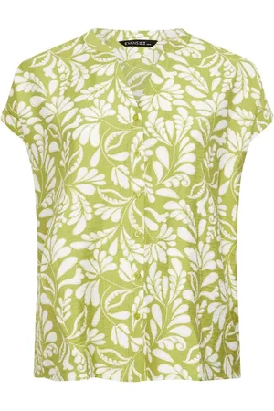 Evans Green Short Sleeve Printed Shirt54