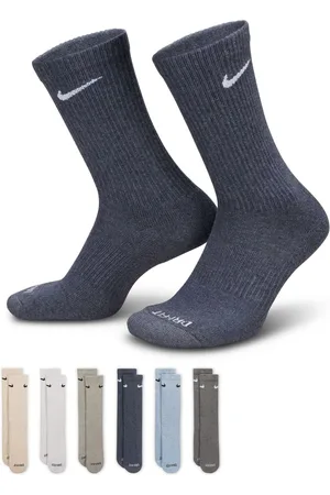 Nike Everyday Plus Cushioned Training Crew Sokker 6 PackL