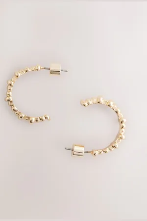 Next Ridged Hoop Earringsen