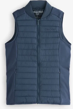 Calvin Klein Blue Beryline Hybrid Gilet42