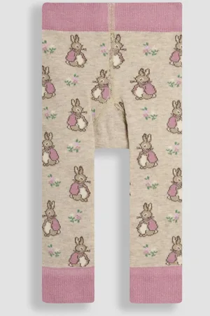 JoJo Maman Bébé Peter Rabbit Knitted Leggings6 - 12 måneder (68 - 80cm)