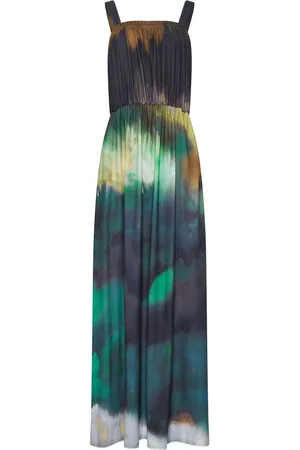 Long Tall Sally Blurred Ombre Strappy Midaxi Dress40 Høj