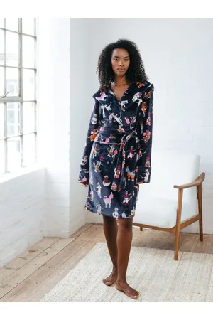 Chelsea Peers Fleece Disco Cats Tryk Morgenkåbe36