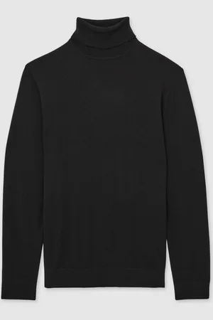 Reiss Caine Slim Fit Merino Wool Rullekrave TrøjeM