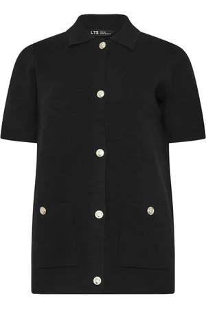Long Tall Sally Kortærmet Boxy strik Cardigan14-16 høj