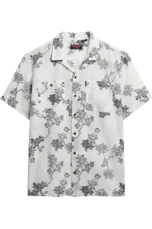 Superdry Hawaiian Tryk SkjorterSmall