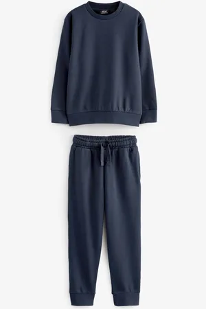 Next Plain Jersey Sweatshirt and Joggers Set (3mths-7yrs)5 - 6 år (110 - 116cm)