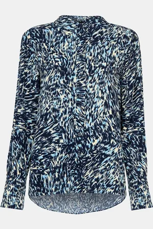 Whistles Leopard Swirl Print Shirt44