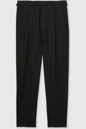 Reiss Cantwell Cotton-Blend Tapered Trousers34r