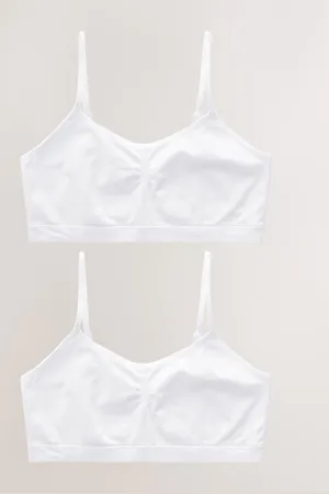 Next Seam Free Crop Tops 2 Pack (7-16yrs)11 - 13 år (146 - 158cm)