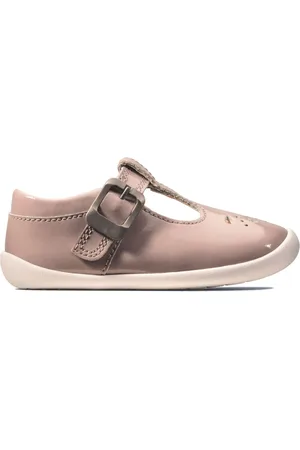 Clarks Patent Pre-Walker Star Toddler Shoes5