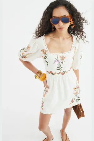 River Island 100% Cotton Craft Mini Dress42