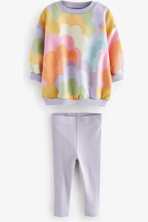 Next Sweatshirt og leggings Sæt (3mdr.-7år)6 - 7 år (116 - 122cm)