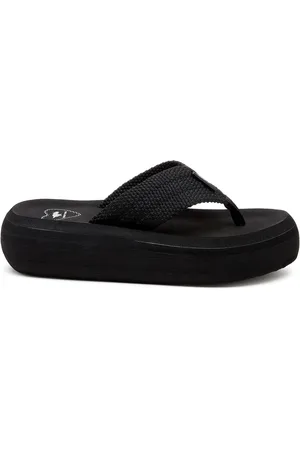 Rocket Dog Sandy Flip-Flops Black Sandalseu41