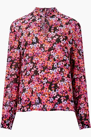 French Connection Jennifer Long Sleeve Blousexlarge