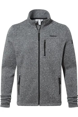 Tog 24 Herre Cresswell Knitlook Fleece JakkeL