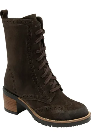 Ravel Suede Zip-Up Mid-Calf Boots