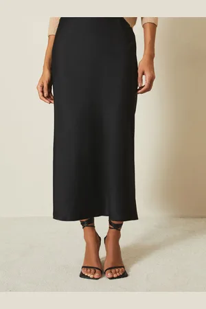 Lipsy London Satin Maxi Skirt40