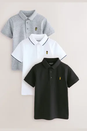 Next Kortærmet poloskjorter 3 -pakke (3-16år)4 år (104cm)